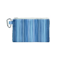 Ambient 1 In Blue Canvas Cosmetic Bag (small) by bruzer