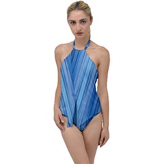 Ambient 1 In Blue Go With The Flow One Piece Swimsuit