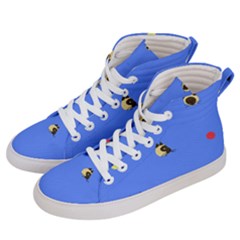 Und  Childish Minimalistic Background In  Men s Hi-top Skate Sneakers by EvgeniiaBychkova