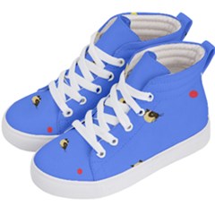 Und  Childish Minimalistic Background In  Kids  Hi-top Skate Sneakers by EvgeniiaBychkova