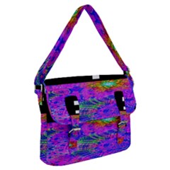 Fractal Flower Buckle Messenger Bag by Sparkle