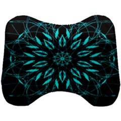 Digital Handdraw Floral Head Support Cushion by Sparkle