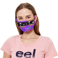 Fractal Flower Crease Cloth Face Mask (adult)