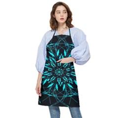 Digital Handdraw Floral Pocket Apron by Sparkle