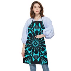 Digital Handdraw Floral Pocket Apron by Sparkle