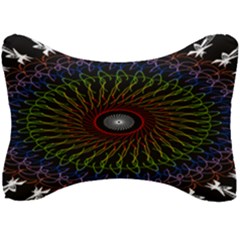 Digital Handdraw Floral Seat Head Rest Cushion by Sparkle