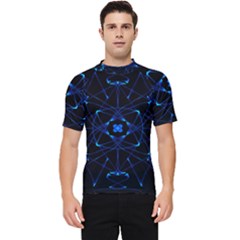 Digital Handdraw Floral Men s Short Sleeve Rash Guard