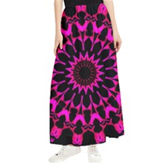 Digital Handdraw Floral Maxi Chiffon Skirt