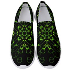 Digital Handdraw Floral Men s Slip On Sneakers by Sparkle