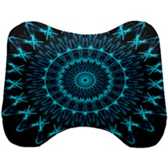 Digital Handdraw Floral Head Support Cushion by Sparkle