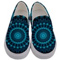 Digital Handdraw Floral Men s Canvas Slip Ons View1