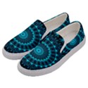 Digital Handdraw Floral Men s Canvas Slip Ons View2