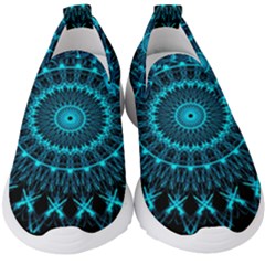 Digital Handdraw Floral Kids  Slip On Sneakers by Sparkle