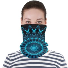 Digital Handdraw Floral Face Seamless Bandana (adult)