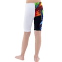 Mushroom Painting  Kids  Mid Length Swim Shorts View2