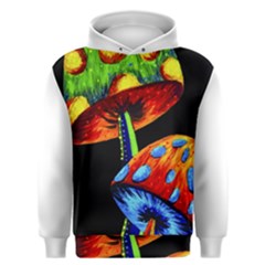 Mushroom Painting  Men s Overhead Hoodie by AstralArtistV