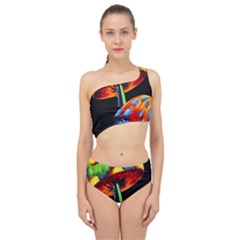 Mushroom Painting  Spliced Up Two Piece Swimsuit by AstralArtistV