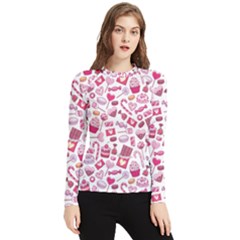 Chocolates And Love Women s Long Sleeve Rash Guard