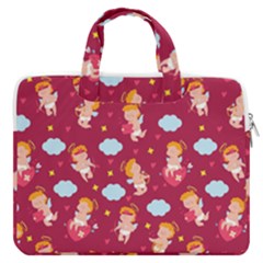 Cupid Love Macbook Pro Double Pocket Laptop Bag