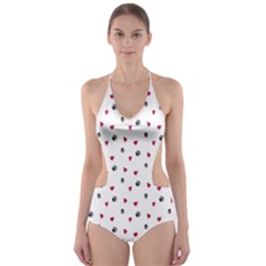 Dog Love Cut-out One Piece Swimsuit by designsbymallika