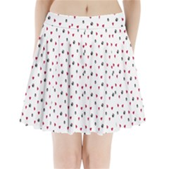 Dog Love Pleated Mini Skirt by designsbymallika