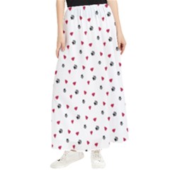 Dog Love Maxi Chiffon Skirt