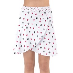 Dog Love Wrap Front Skirt