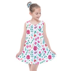 Fallen In Love Kids  Summer Dress by designsbymallika