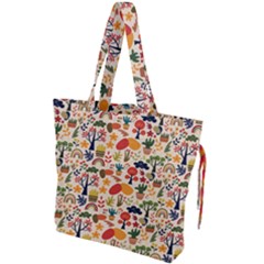 Garden Of Love Drawstring Tote Bag by designsbymallika