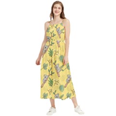 Kuala Bears Boho Sleeveless Summer Dress