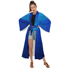 Zappwaits Water Maxi Kimono by zappwaits