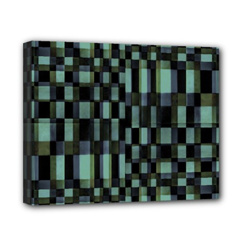 Dark Geometric Pattern Design Canvas 10  X 8  (stretched) by dflcprintsclothing