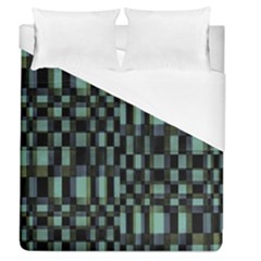 Dark Geometric Pattern Design Duvet Cover (queen Size) by dflcprintsclothing