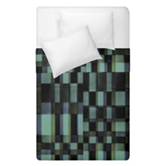 Dark Geometric Pattern Design Duvet Cover Double Side (single Size) by dflcprintsclothing