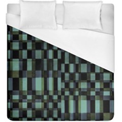 Dark Geometric Pattern Design Duvet Cover (king Size)