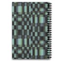 Dark Geometric Pattern Design 5.5  x 8.5  Notebook View4