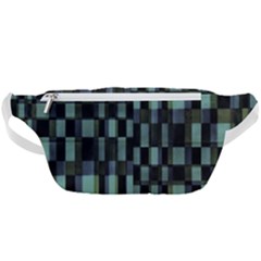 Dark Geometric Pattern Design Waist Bag 