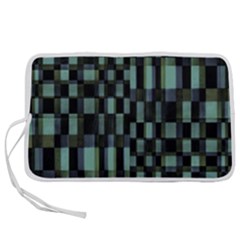 Dark Geometric Pattern Design Pen Storage Case (s) by dflcprintsclothing