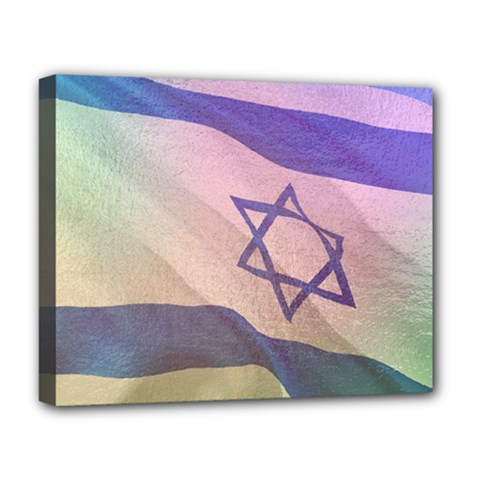 Israel Deluxe Canvas 20  X 16  (stretched) by AwesomeFlags