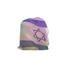 Israel Drawstring Pouch (small) by AwesomeFlags