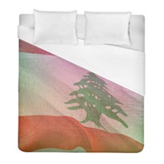 Lebanon Duvet Cover (full/ Double Size) by AwesomeFlags