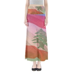 Lebanon Full Length Maxi Skirt by AwesomeFlags