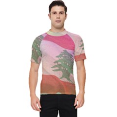 Lebanon Men s Short Sleeve Rash Guard