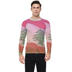 Lebanon Men s Long Sleeve Rash Guard