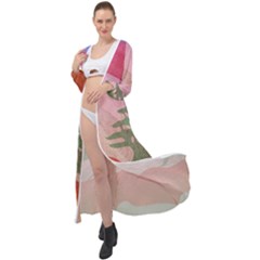 Lebanon Maxi Chiffon Beach Wrap by AwesomeFlags