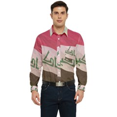 Iraq Men s Long Sleeve Pocket Shirt 