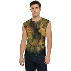 Surreal Steampunk Queen From Fonebook Men s Raglan Cap Sleeve Tee