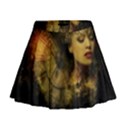 Surreal Steampunk Queen From Fonebook Mini Flare Skirt View1