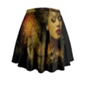 Surreal Steampunk Queen From Fonebook Mini Flare Skirt View2