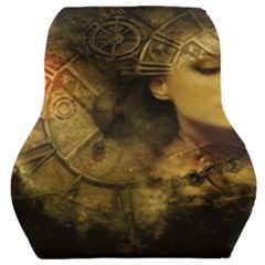 Surreal Steampunk Queen From Fonebook Car Seat Back Cushion 